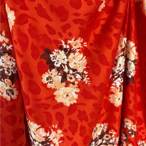 Floral Red Dress - Picture 5 of 12